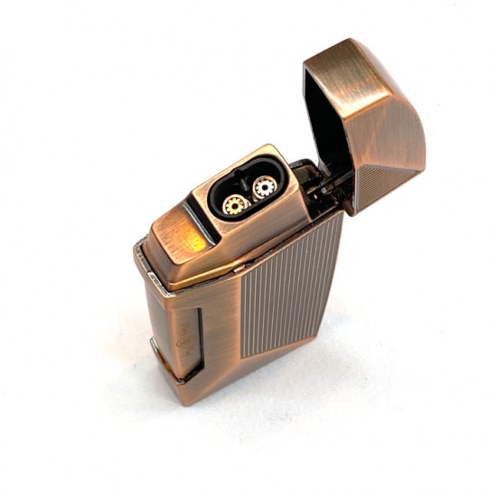 Αναπτήρας Rocky Patel 3246862 Με Επενδύση Χαλκού Και 2 Turbo Jet Flames