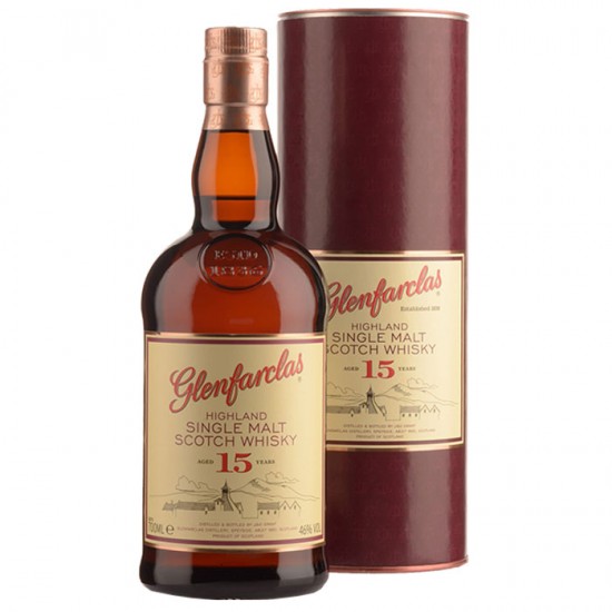Glenfarclas Whisky 15 Year Old Single Malt 700ml