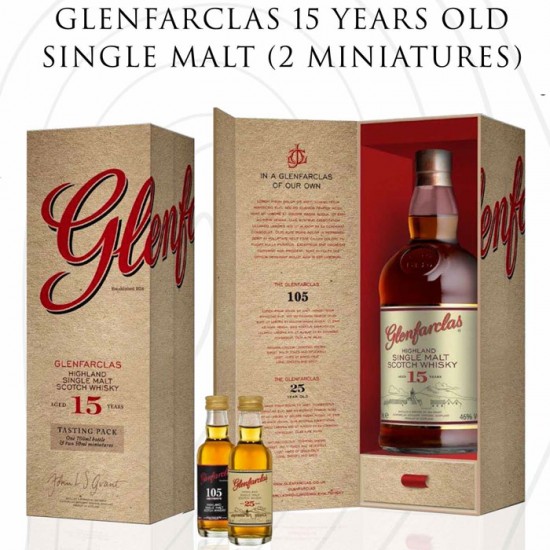 Glenfarclas Whisky 15 Year Old Single Malt (Gift Box)