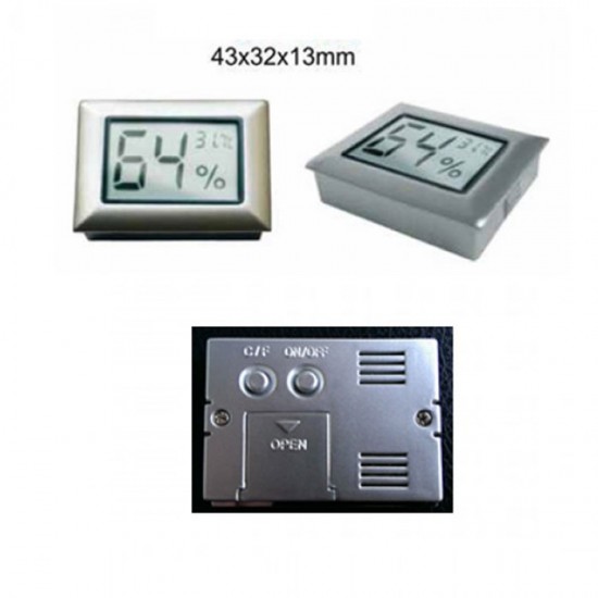 Ηλεκτρονικό Θερμο-υγρασιόμετρο Μικρό