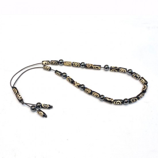 Κομπολόγια Κόκκαλο Καμήλας Και Αιματίτης (camel 14)