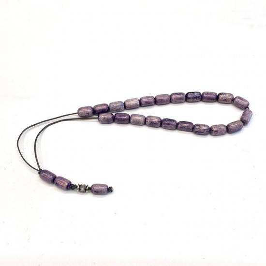 Κομπολόγια Κόκκαλο Καμήλας Μωβ (camel 13)