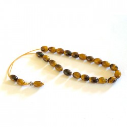 Κομπολόι Από Μάτι Τίγρη Κίτρινο (tiger 02)