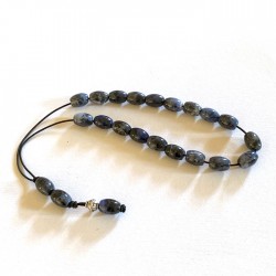 Κομπολόι με χάντρες Σοδαλίτη (sodalite 01)