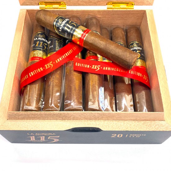 La Aurora 115 Anniversary Edicion Robusto