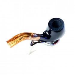 Πίπα Καπνού Prince Black And Brown Number 01