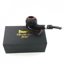Πίπα Καπνού Stanwell (Pipe of the year 2021, Brushed Black 9mm)