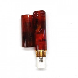 Πίπα Τσιγάρου GG Για Slim - Ultra Slim Μαύρη - Μπορντό Marble