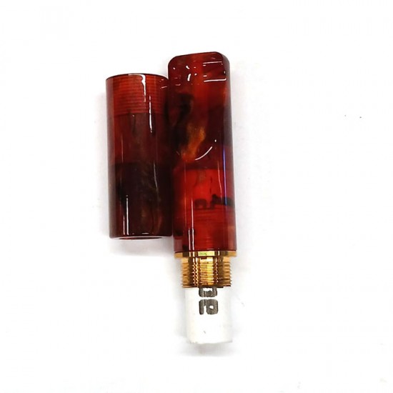 Πίπα Τσιγάρου GG Για Slim - Ultra Slim Μαύρη - Μπορντό Marble