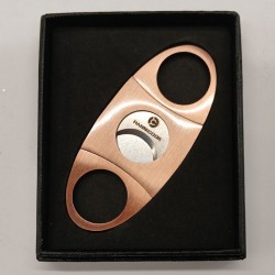 Πουροκόφτης Hannicook Μεταλλικός (HAN-254) Rose Gold Straight-Cut