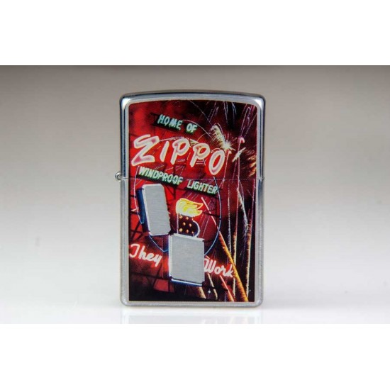Zippo Αναπτήρας Home Of Zippo